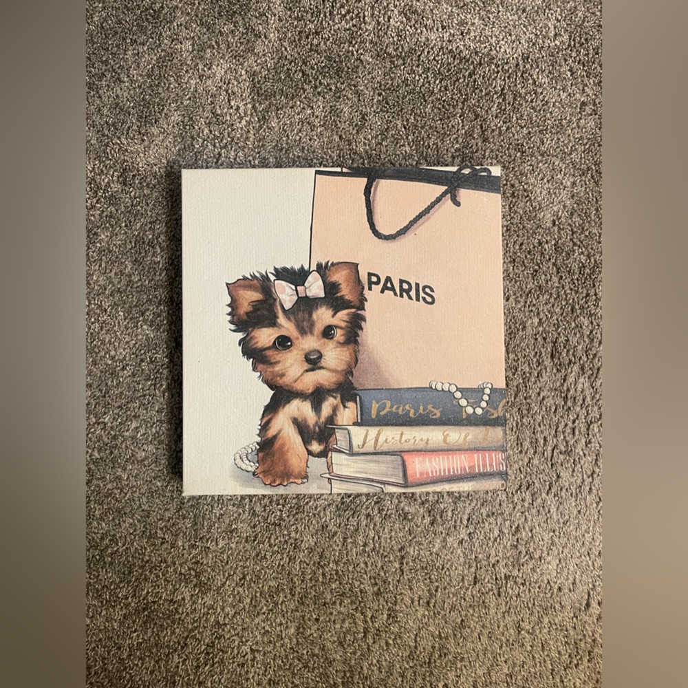 The Oliver Gal Animals Wall Art Canvas Fashion Book Yorkie Glam Home Décor